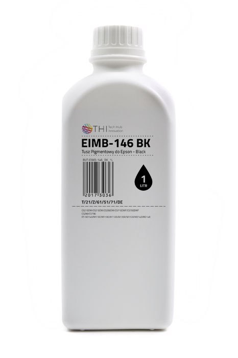 Butelka Black Epson 1L Tusz Pigmentowy (Pigment) INK-MATE EIMB146 Butelka Black Epson 1L Tusz Pigmentowy (Pigment) INK-MATE EIMB146