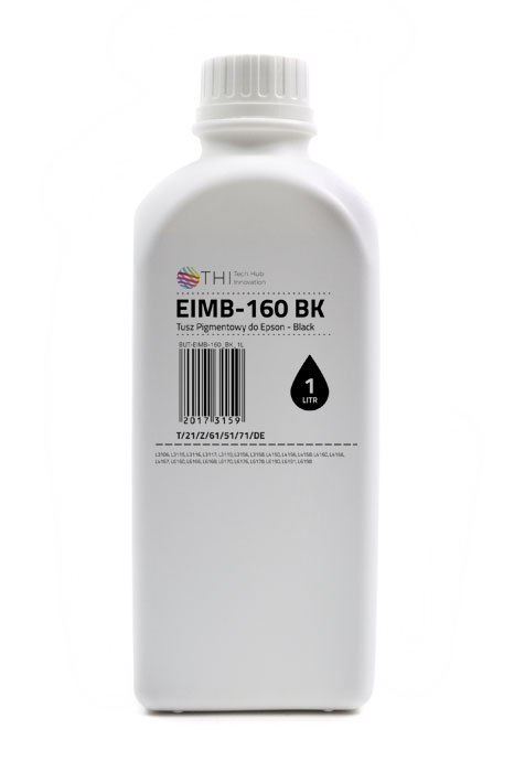 Butelka Black Epson 1L Tusz Pigmentowy (Pigment) INK-MATE EIMB160 Butelka Black Epson 1L Tusz Pigmentowy (Pigment) INK-MATE EIMB160