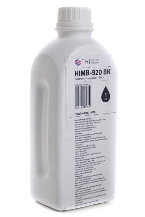 Butelka Black HP 1L Tusz Pigmentowy (Pigment) INK-MATE HIMB920 Butelka Black HP 1L Tusz Pigmentowy (Pigment) INK-MATE HIMB920