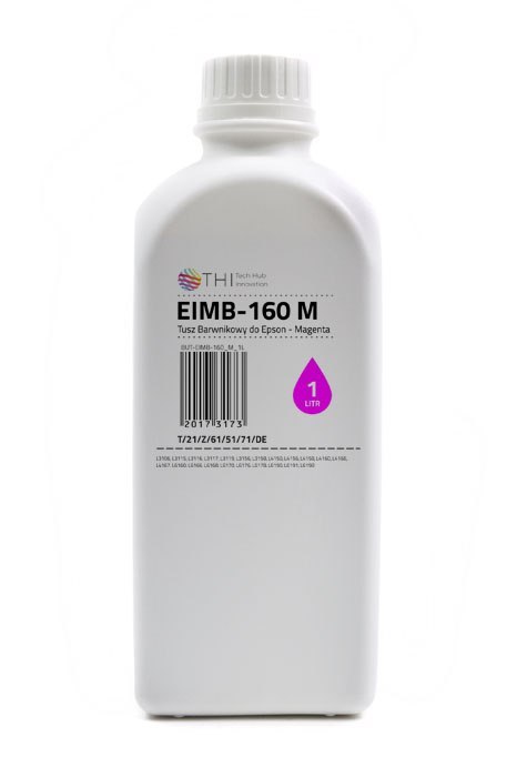 Butelka Magenta Epson 1L Tusz Barwnikowy (Dye) INK-MATE EIMB160 Butelka Magenta Epson 1L Tusz Barwnikowy (Dye) INK-MATE EIMB160