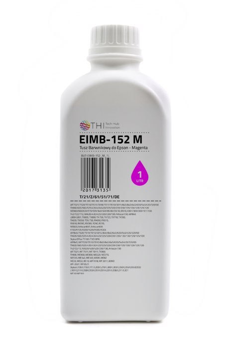 Butelka Magenta Epson 1L Tusz Barwnikowy o zwiększonej gęstości (Dye - high density) INK-MATE EIMB152 Butelka Magenta Epson 1L Tusz Barwnikowy o zwiększonej gęstości (Dye - high density) INK-MATE EIMB152