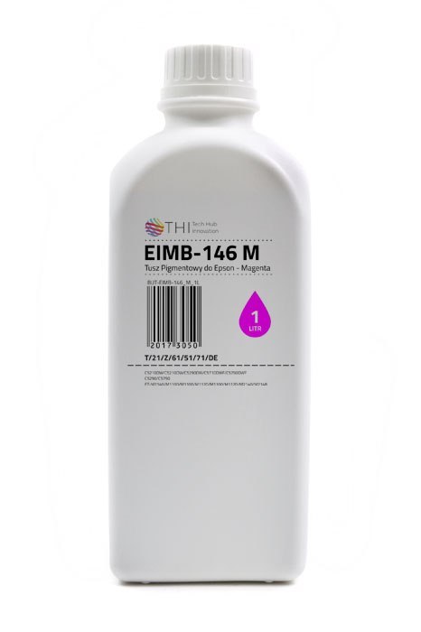 Butelka Magenta Epson 1L Tusz Pigmentowy (Pigment) INK-MATE EIMB146 Butelka Magenta Epson 1L Tusz Pigmentowy (Pigment) INK-MATE EIMB146