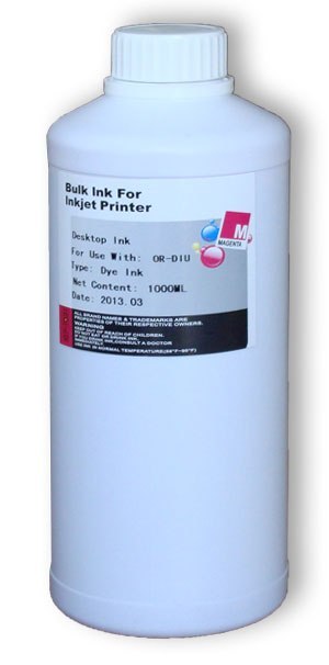 Butelka Magenta HP 1L tusz barwnikowy Uniwersal Butelka Magenta HP 1L tusz barwnikowy Uniwersal