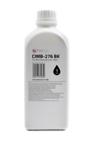 PRODUKT NA ZAMÓWIENIE, MOQ: 80SZT ŁĄCZNIE WSZYSTKICH KOLORÓW. Butelka Black Canon 1L Tusz Barwnikowy (Dye) INK-MATE CIMB276