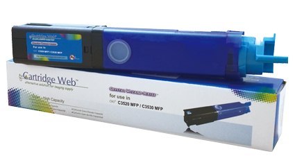 Toner Cartridge Web Cyan Oki C3520 zamiennik 43459371 Toner Cartridge Web Cyan Oki C3520 zamiennik 43459371