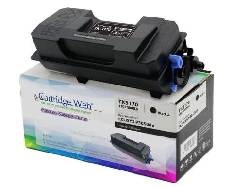 Toner Cartridge Web Czarny Kyocera TK3170 zamiennik TK-3170 (z pojemnikiem na zużyty toner WASTE BOX) Toner Cartridge Web Czarny Kyocera TK3170 zamiennik TK-3170 (z pojemnikiem na zużyty toner WASTE BOX)