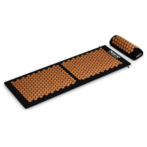 Mata do akupresury z kolcami Neo-Sport NS-901 czarno-złota