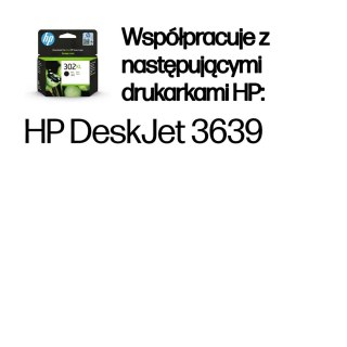 HP Oryginalny wkład atramentowy 302XL, czarny XL