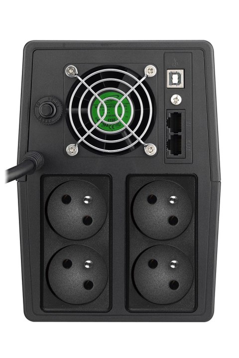 PowerWalker VI 1500 SCL FR Technologia line-interactive 1,5 kVA 900 W 4 x gniazdo sieciowe PowerWalker VI 1500 SCL FR Technologia line-interactive 1,5 kVA 900 W 4 x gniazdo sieciowe