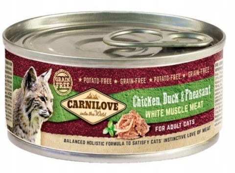 CARNILOVE WMM CHICKEN, DUCK & PHEASANTFOR 100 g CARNILOVE WMM CHICKEN, DUCK & PHEASANTFOR 100 g