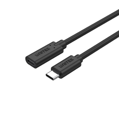 UNITEK PRZEDŁUŻACZ USB-C 10GBPS, 4K60HZ, PD 100W, 1,5M, C14086BK-1.5M UNITEK PRZEDŁUŻACZ USB-C 10GBPS, 4K60HZ, PD 100W, 1,5M, C14086BK-1.5M
