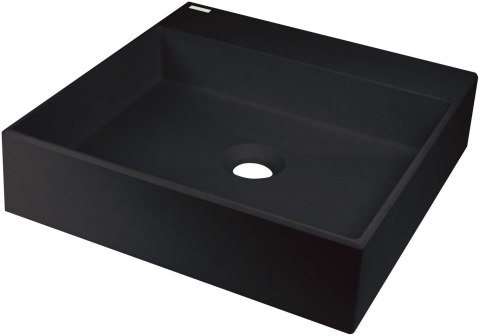 Umywalka granitowa nablatowa z miejscem na baterię - 400x400 mm Umywalka granitowa nablatowa z miejscem na baterię - 400x400 mm