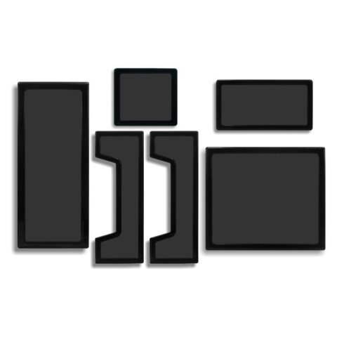 Zestaw filtrów przeciwpyłowych Demciflex Cooler Master HAF XB Zestaw filtrów przeciwpyłowych Demciflex Cooler Master HAF XB