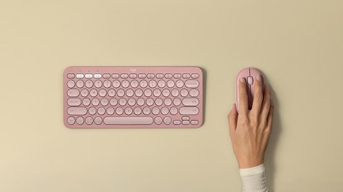 PEBBLE MOUSE 2 M350S TONAL ROSE/BT N/A EMEA-808 DONGLELESS