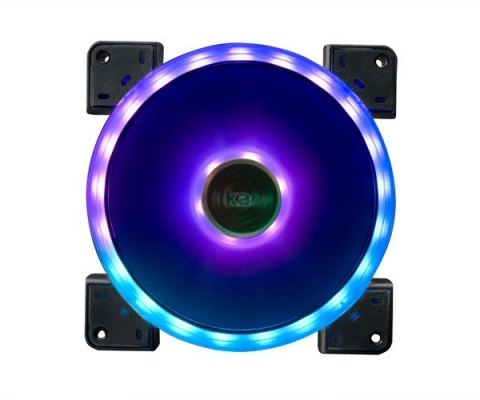 Akasa Vegas TLY Obudowa komputera Wentylator 14 cm Czarny, Półprzezroczysty