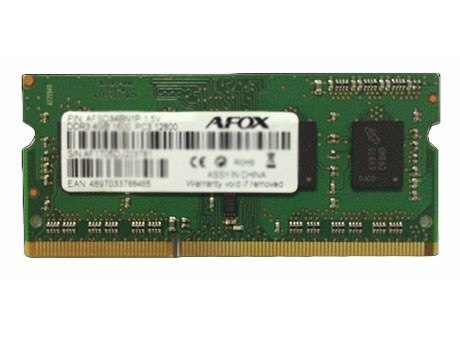 AFOX SO-DIMM DDR3 8G 1333MHZ LV 1,35V AFSD38AK1L AFOX SO-DIMM DDR3 8G 1333MHZ LV 1,35V AFSD38AK1L