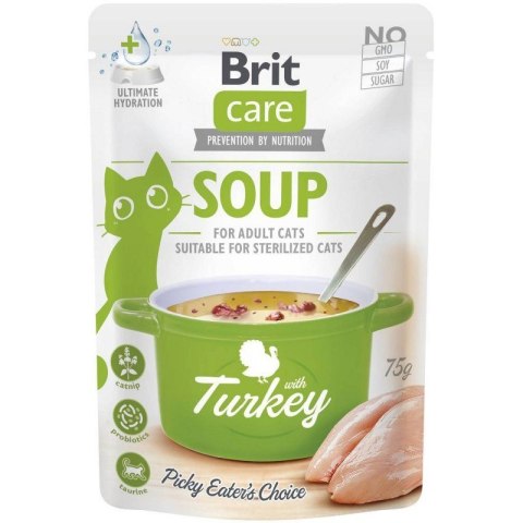 Brit Care Soup with duck turkey75g cat Brit Care Soup with duck turkey75g cat