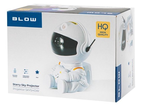 BLOW LAMPKA NOCNA PROJEKTOR LED ASTRONAUTA BLOW LAMPKA NOCNA PROJEKTOR LED ASTRONAUTA