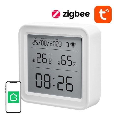Inteligentny czujnik temperatury i wilgotności Zigbee Gosund ST17 LCD Tuya
