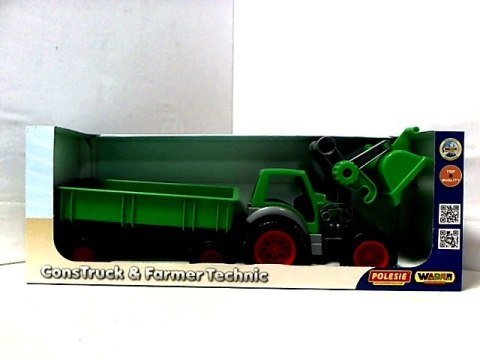 Wader-Polesie 37770 Traktor Ładowarka z przyczepą Wader-Polesie 37770 Traktor Ładowarka z przyczepą