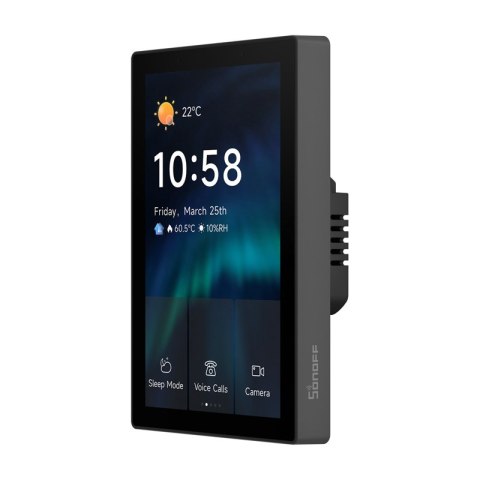 Panel sterowania WiFi/Bluetooth/ZigBee Matter SONOFF NSPanel Pro 120 (czarny) Panel sterowania WiFi/Bluetooth/ZigBee Matter SONOFF NSPanel Pro 120 (czarny)