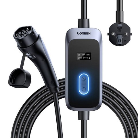 Ładowarka do samochodu elektrycznego Ugreen EV706, 16A, 3.5kW, IP67, IP55, 5m Ładowarka do samochodu elektrycznego Ugreen EV706, 16A, 3.5kW, IP67, IP55, 5m