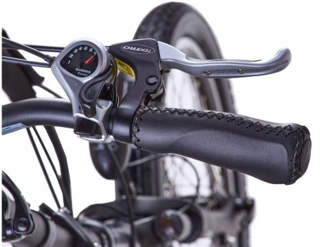 JOBOBIKE Sam - Składany Rower Elektryczny Miejski Dla Seniora 250W Szary