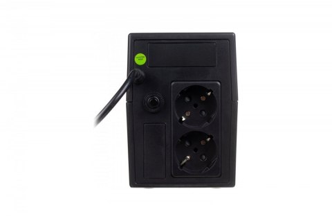 UPS Line-Ineractive LED BASIC, 800VA/480W, 1x12V/9A, AVR, 2x Schuko CEE 7/3 UPS Line-Ineractive LED BASIC, 800VA/480W, 1x12V/9A, AVR, 2x Schuko CEE 7/3