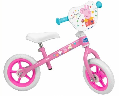 Rowerek biegowy 10" Świnka Peppa różowy 195 TOIMSA Rowerek biegowy 10" Świnka Peppa różowy 195 TOIMSA