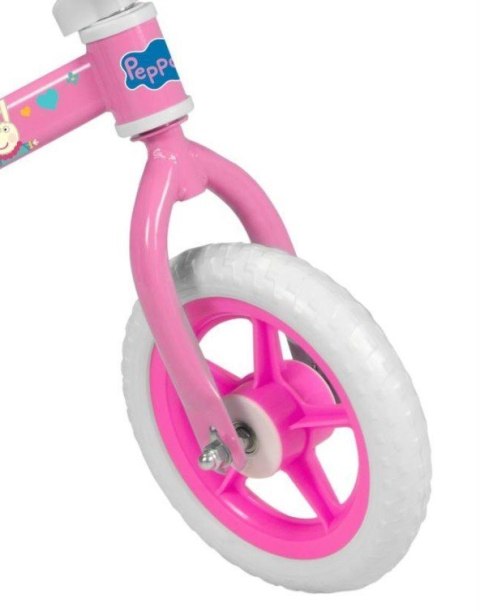 Rowerek biegowy 10" Świnka Peppa różowy 195 TOIMSA Rowerek biegowy 10" Świnka Peppa różowy 195 TOIMSA
