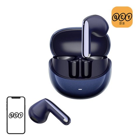 Słuchawki TWS QCY AilyBuds Pro+ HT10 Pro, ANC (niebieskie) Słuchawki TWS QCY AilyBuds Pro+ HT10 Pro, ANC (niebieskie)