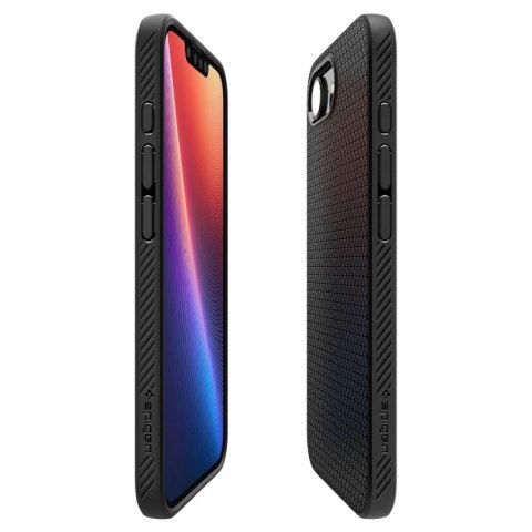 Spigen Liquid Air Mag MagSafe - Etui do iPhone 16e (Matte Black)