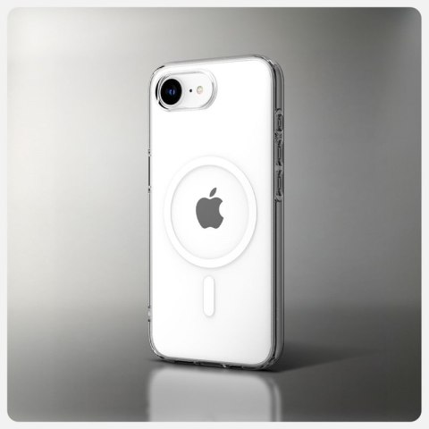Spigen Liquid Crystal Mag MagSafe - Etui do iPhone 16e (Przezroczysty)