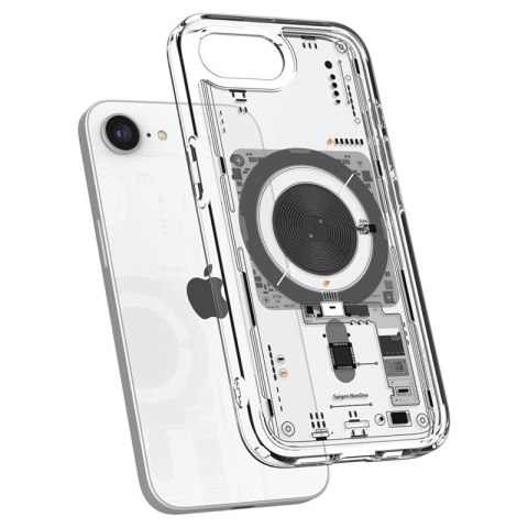 Spigen Ultra Hybrid Mag MagSafe - Etui do iPhone 16e (Zero One)