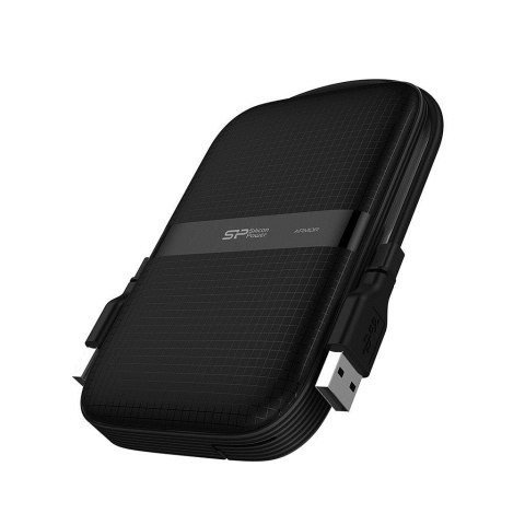 Dysk zewnętrzny HDD Silicon Power Armor A60 (4TB; 2.5"; USB 3.2; 5400 obr/min; Black; SP040TBPHDA60S3A) Dysk zewnętrzny HDD Silicon Power Armor A60 (4TB; 2.5"; USB 3.2; 5400 obr/min; Black; SP040TBPHDA60S3A)