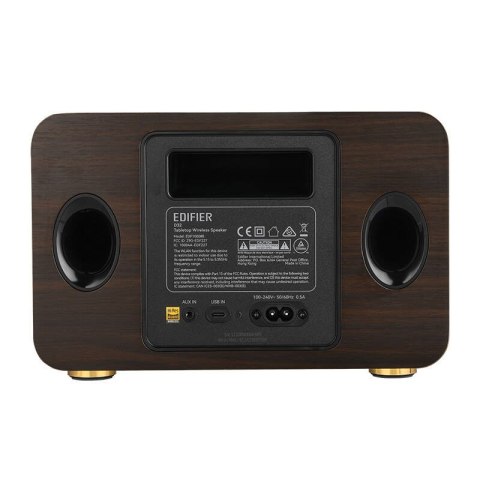 Głośnik Bluetooth Edifier D32 (czarny orzech)