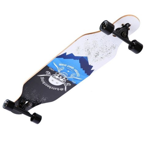 LONGBOARD NILS EXTREME SKULL WOOD SKATE
