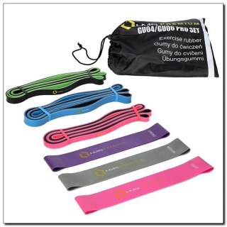 Zestaw gum do ćwiczeń HMS Premium GU04/06 Pro Set