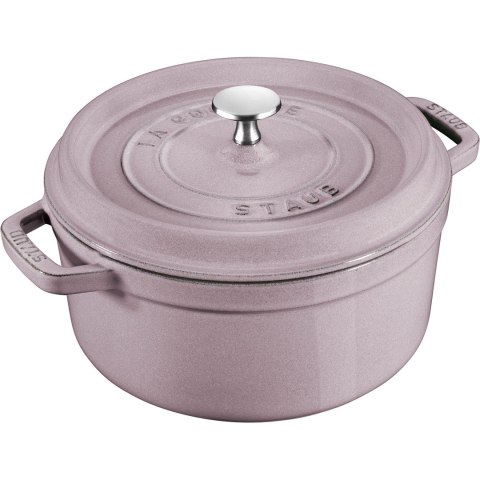 Garnek żeliwny okrągły Staub - 2.6 ltr, Kwiat Wiśni Garnek żeliwny okrągły Staub - 2.6 ltr, Kwiat Wiśni