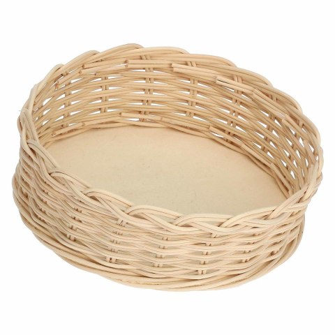 LA PORCELLANA BIANCA MIDOLLINO Wiklinowy kosz na wazę 23 cm LA PORCELLANA BIANCA MIDOLLINO Wiklinowy kosz na wazę 23 cm