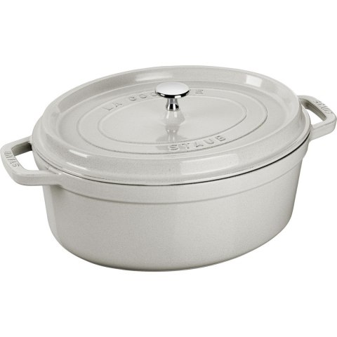 STAUB LA COCOTTE Garnek żeliwny owalny 2.35 ltr, truflowy STAUB LA COCOTTE Garnek żeliwny owalny 2.35 ltr, truflowy