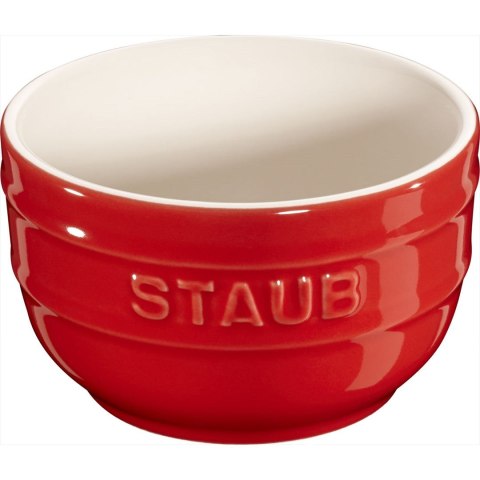 Staub Mini Ramekin Okrągły, 2 szt. - 200 ml, Czerwony Staub Mini Ramekin Okrągły, 2 szt. - 200 ml, Czerwony