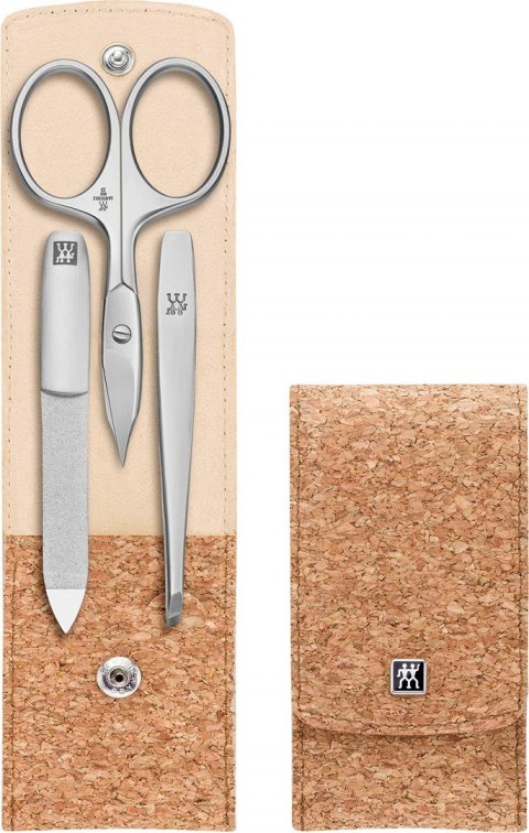 Zestaw do manicure ZWILLING Twinox 97690-006-3 - korkowe etui 3 elementy Zestaw do manicure ZWILLING Twinox 97690-006-3 - korkowe etui 3 elementy
