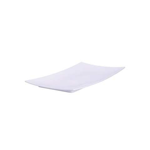 Zestaw 3 tac do serwowania Essenziale Gourmet - Biały, 28 x 17 cm Zestaw 3 tac do serwowania Essenziale Gourmet - Biały, 28 x 17 cm