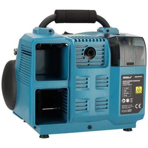 Kompresor akumulatorowy 6L 2*18V SAS Kompresor akumulatorowy 6L 2*18V SAS