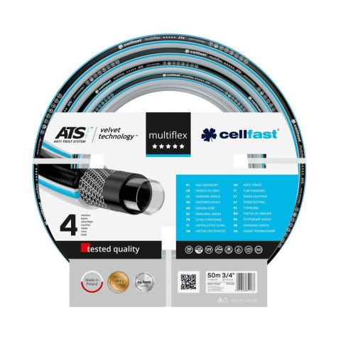 Cellfast sodo žarna MultiFlex 3/4 50m (13-221) Cellfast sodo žarna MultiFlex 3/4 50m (13-221)