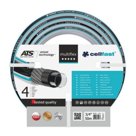 Cellfast sodo žarna MultiFlex 3/4 50m (13-221) Cellfast sodo žarna MultiFlex 3/4 50m (13-221)