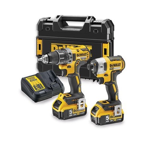 DeWALT DCK268P2T-QW wkrętak zasilany/zakrętark udarowy Czarny, Żółty DeWALT DCK268P2T-QW wkrętak zasilany/zakrętark udarowy Czarny, Żółty