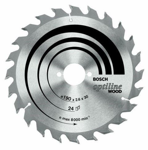 Bosch ?2608640615 ostrze do piły tarczowej 19 cm 1 szt. Bosch ?2608640615 ostrze do piły tarczowej 19 cm 1 szt.