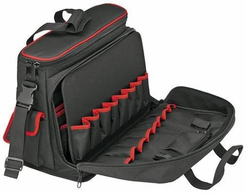 Knipex 00 21 10 LE walizka na narzędzia Czarny, Czerwony Poliester
